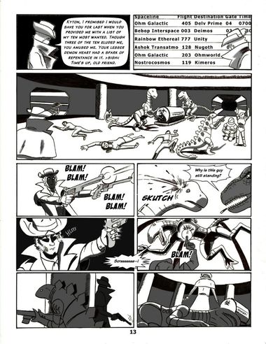Forsaken Stars, Issue Five, Page 13