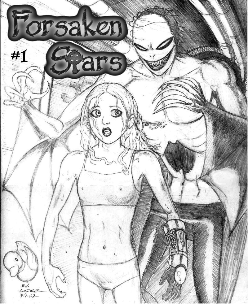 Forsaken Stars First Issue Cover! Forsaken Stars First Issue Cover!