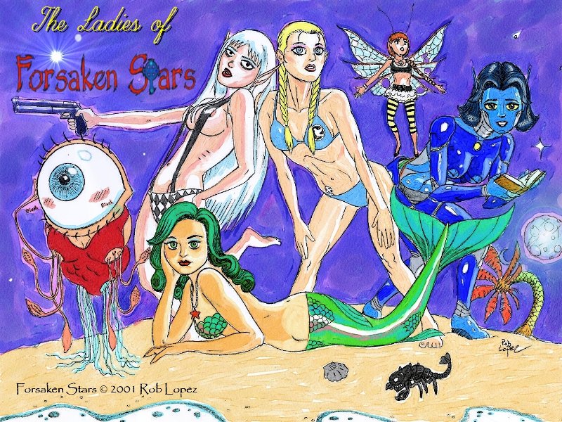 Ladies of Forsaken Stars Wallpaper medium
