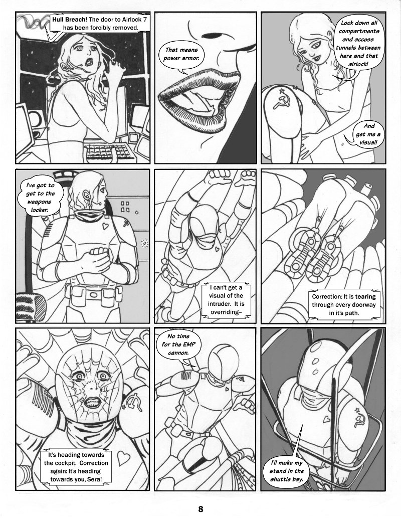 Forsaken Stars Issue One Page 8