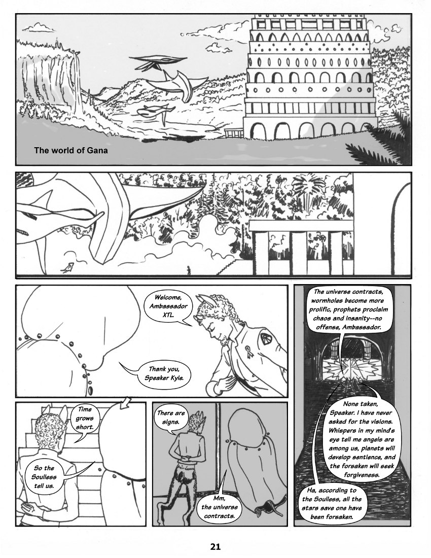 Forsaken Stars Issue One Page 21