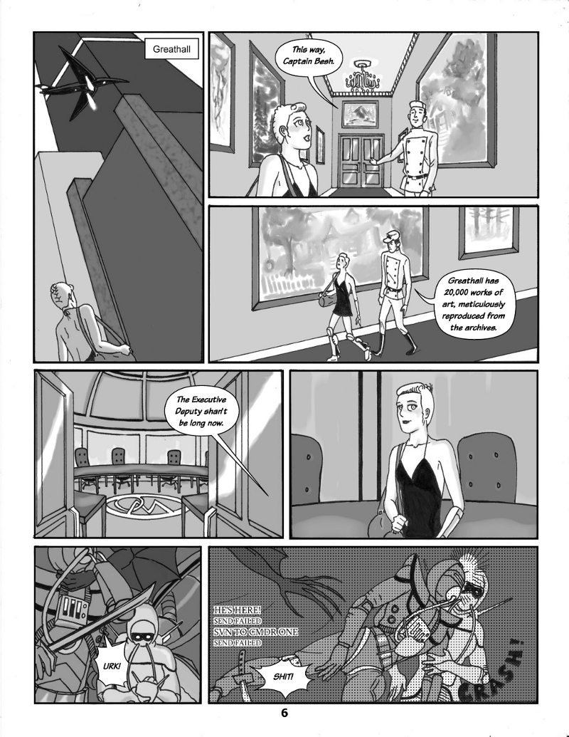 Forsaken Stars Issue Three, Page 6