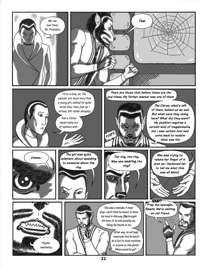 Forsaken Stars Issue Three, Page 21