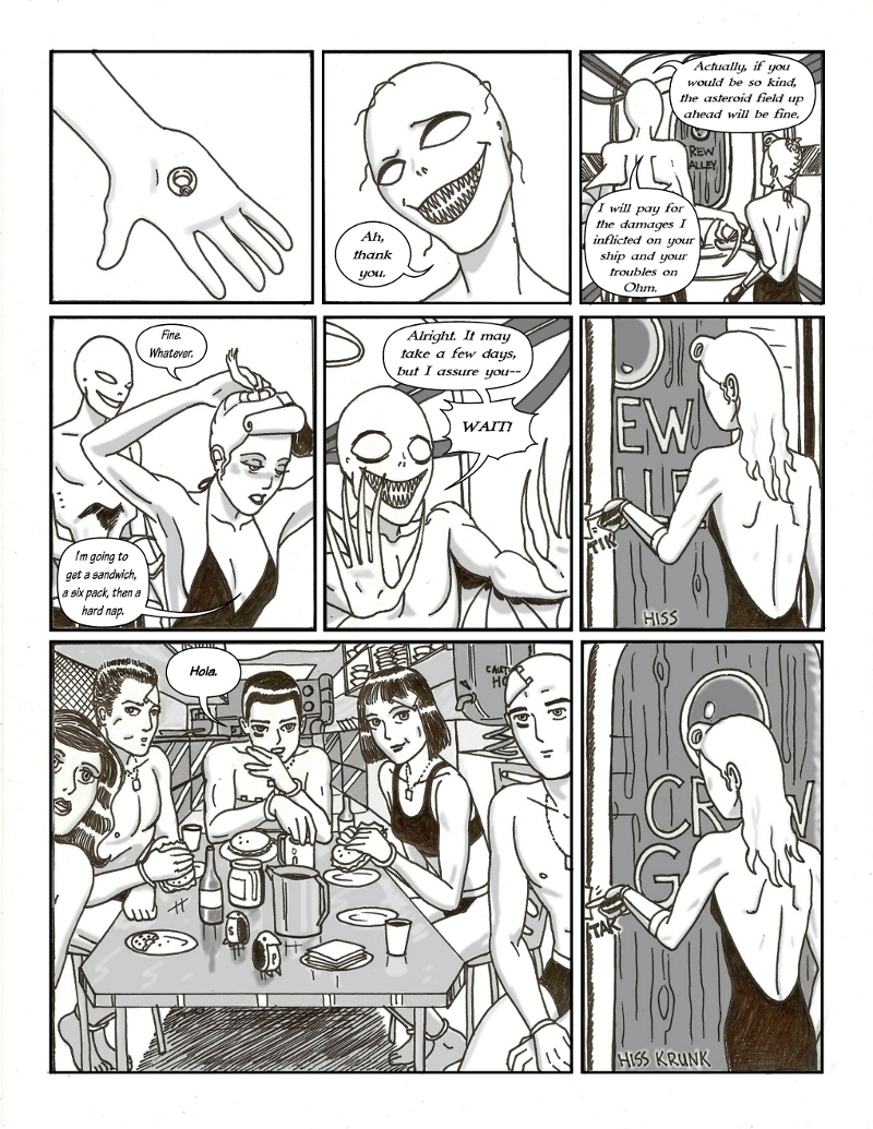 Forsaken Stars Issue Four, Page 2
