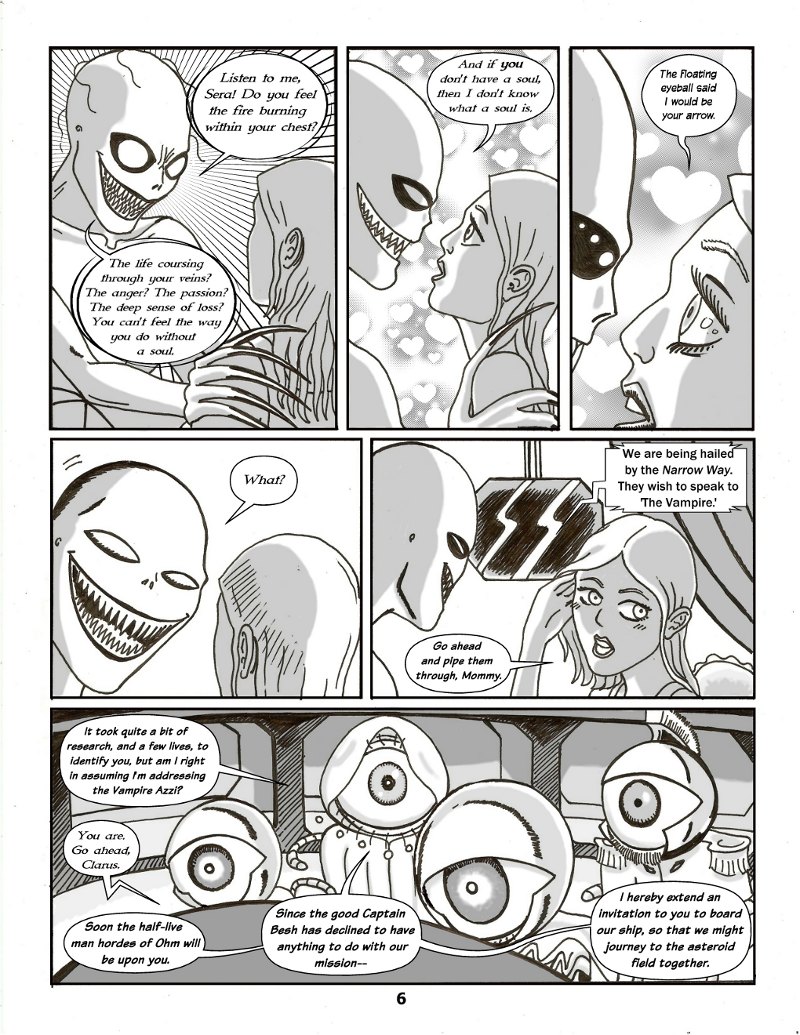 Forsaken Stars Issue Four, Page 6