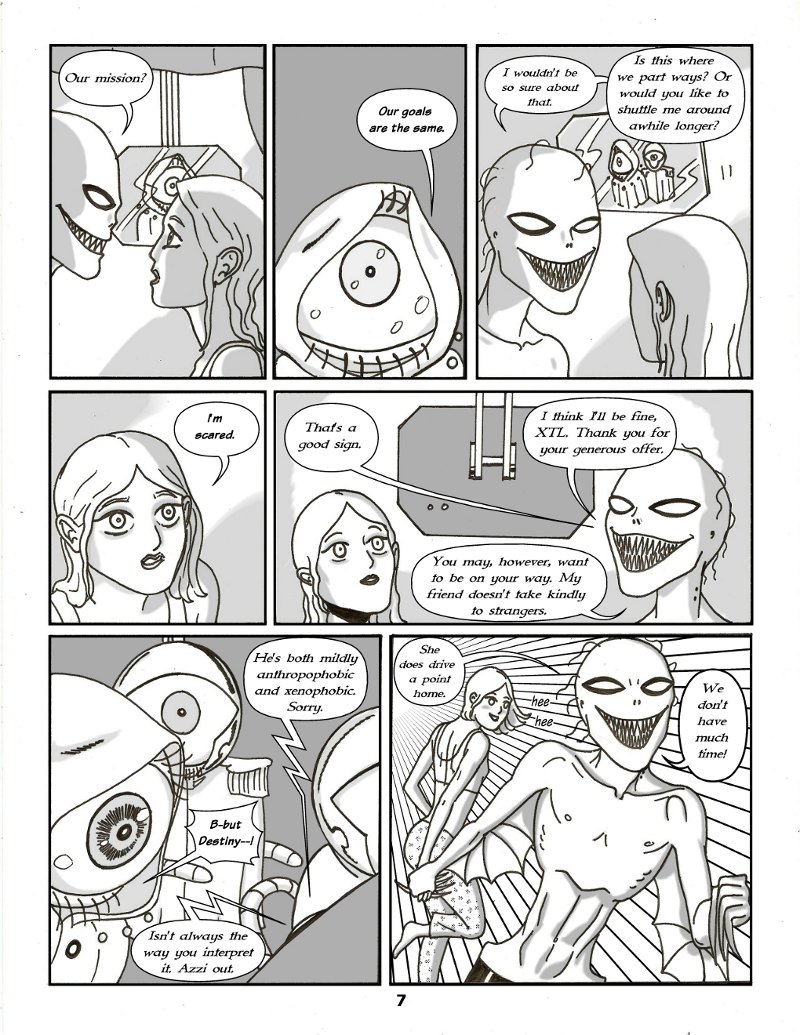 Forsaken Stars Issue Four, Page 7