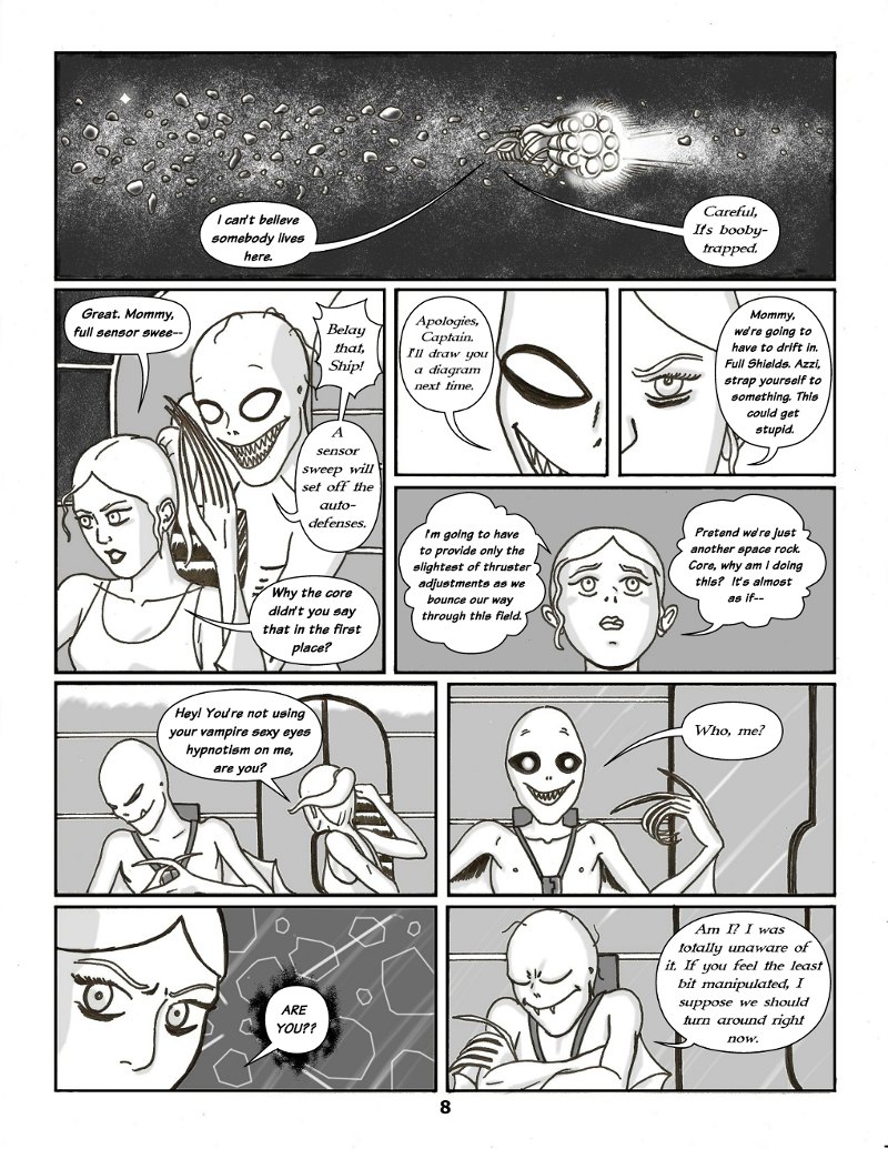Forsaken Stars Issue Four, Page 8