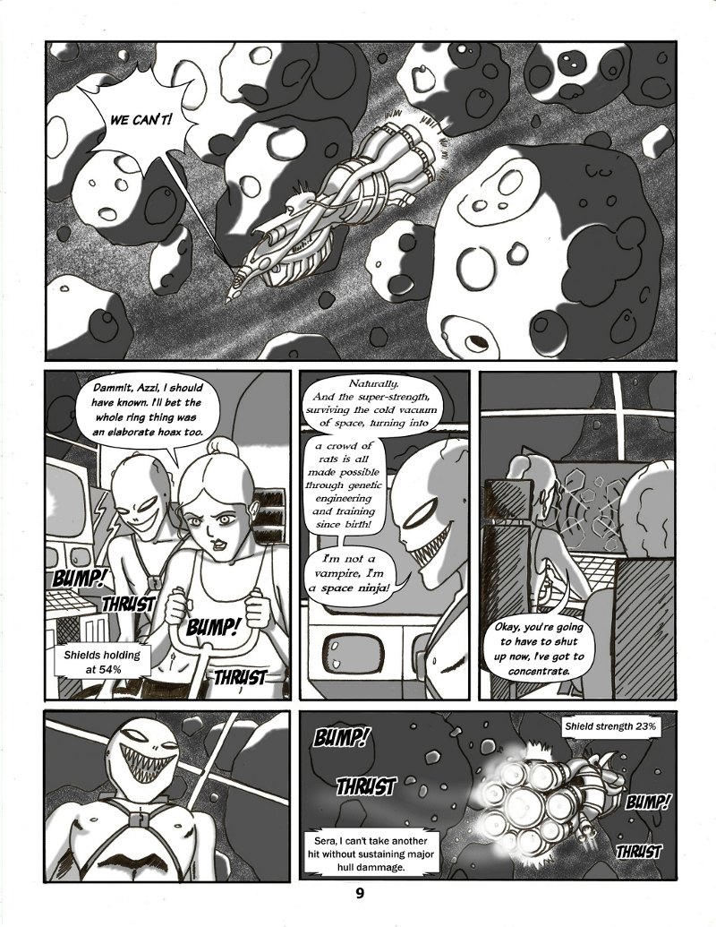Forsaken Stars Issue Four, Page 9