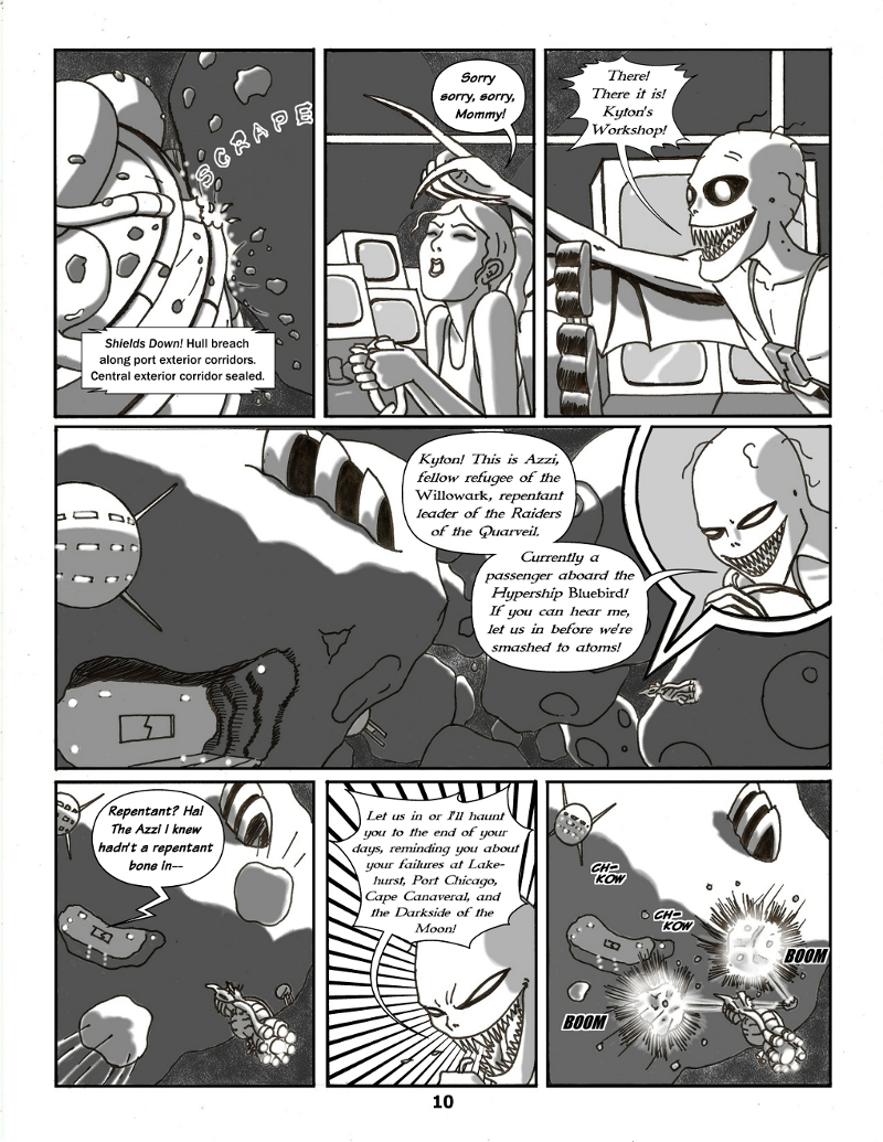 Forsaken Stars Issue Four, Page 10