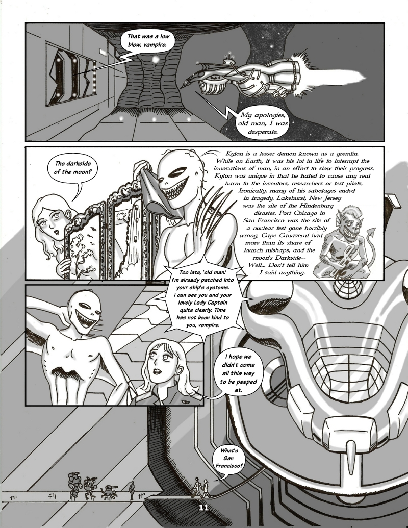 Forsaken Stars Issue Four, Page 11