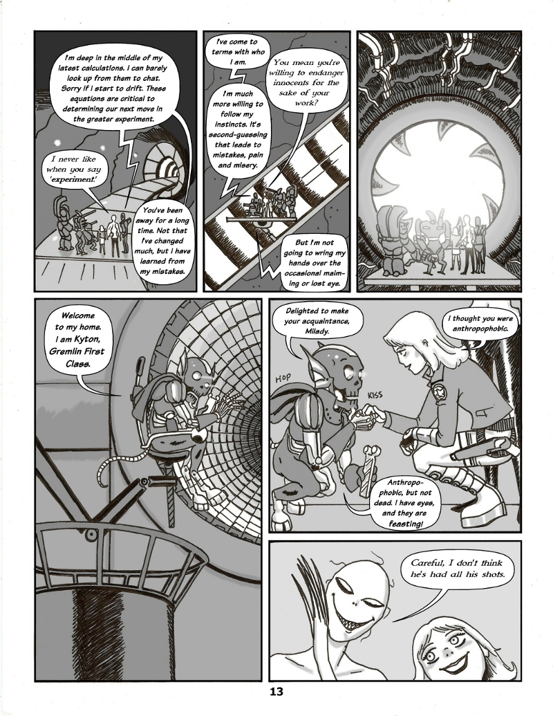 Forsaken Stars Issue Four, Page 13