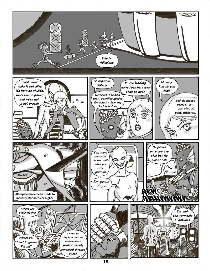 Forsaken Stars Issue Four, Page 18