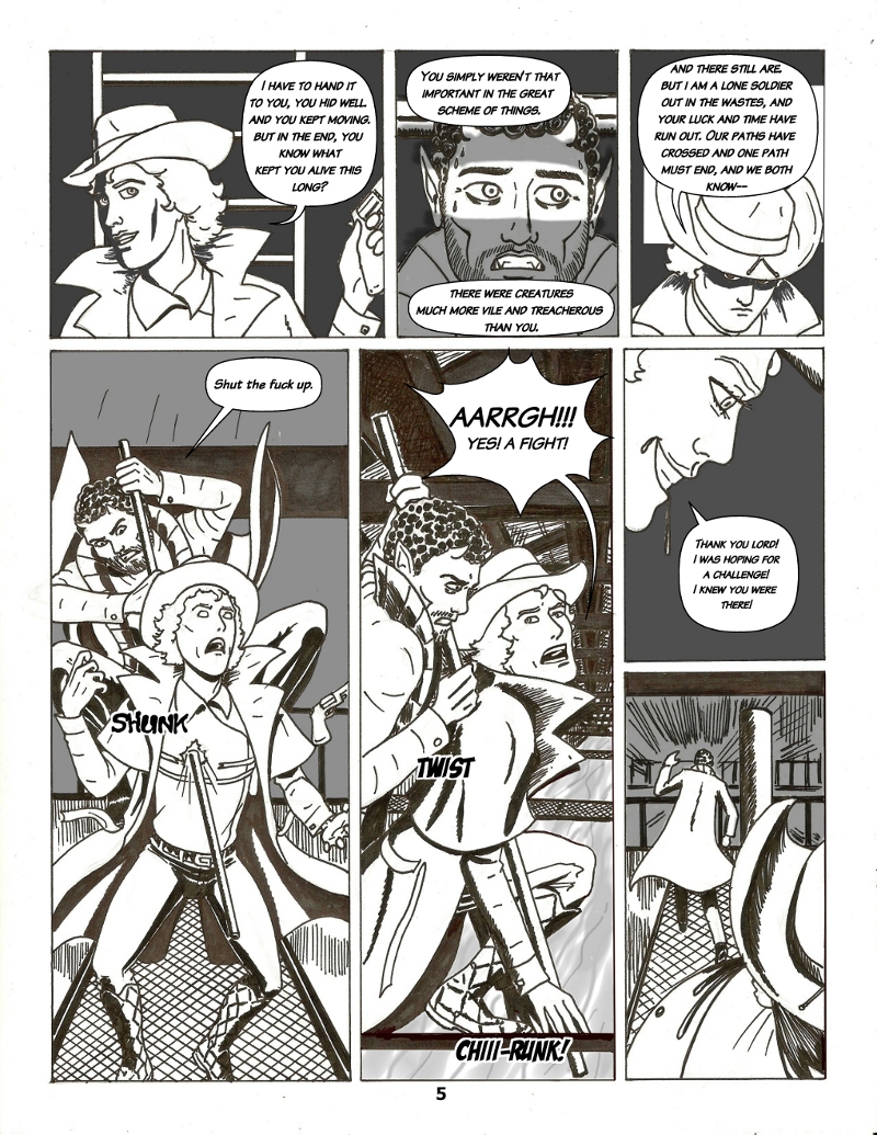 Forsaken Stars Issue Five, Page 5