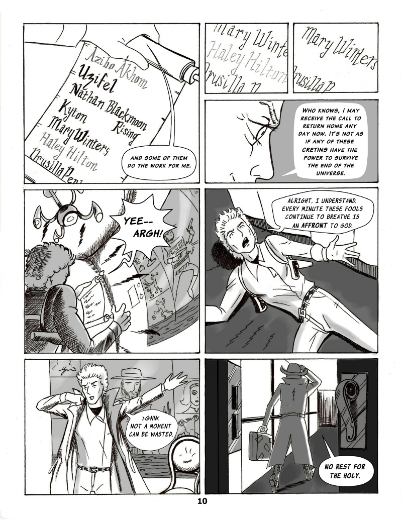 Forsaken Stars Issue Five, Page 10