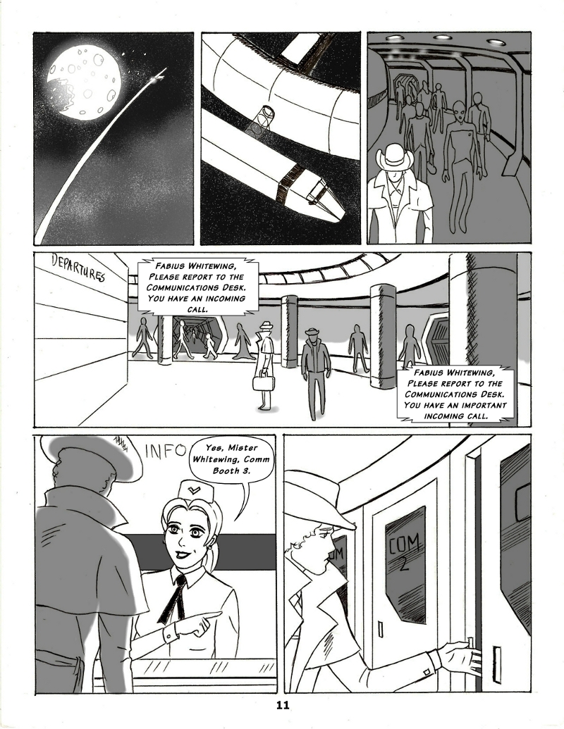 Forsaken Stars Issue Five, Page 11