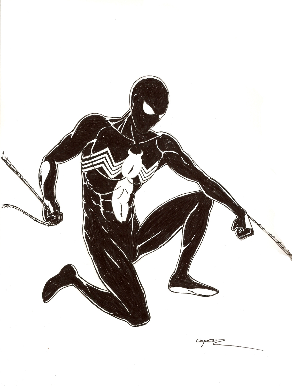 The Amazing Spider-Man In Black