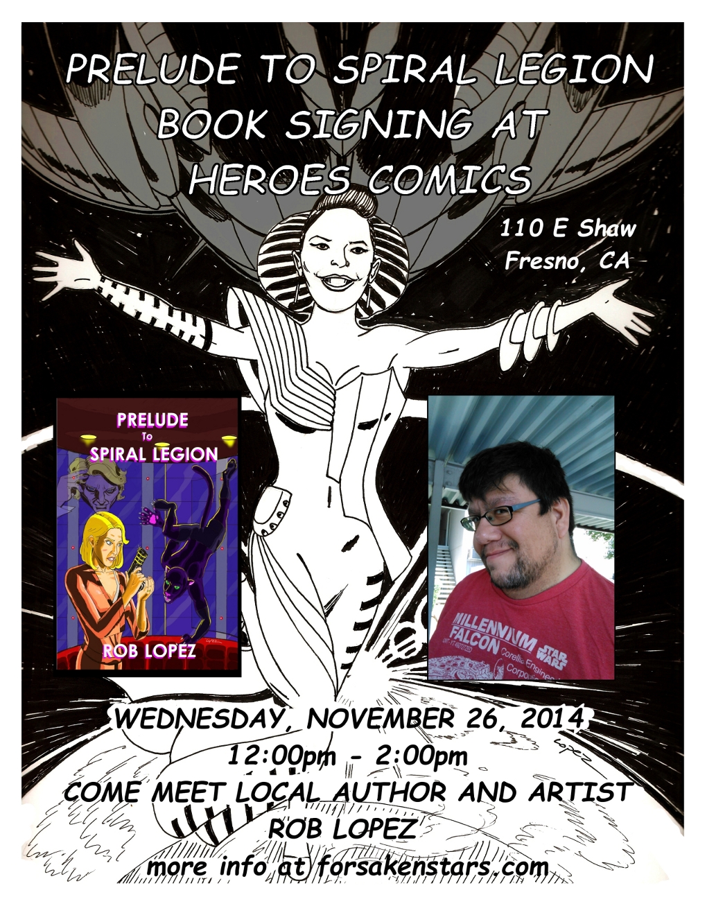 Official Flyer for Book Signing (‘Cause I Made It)