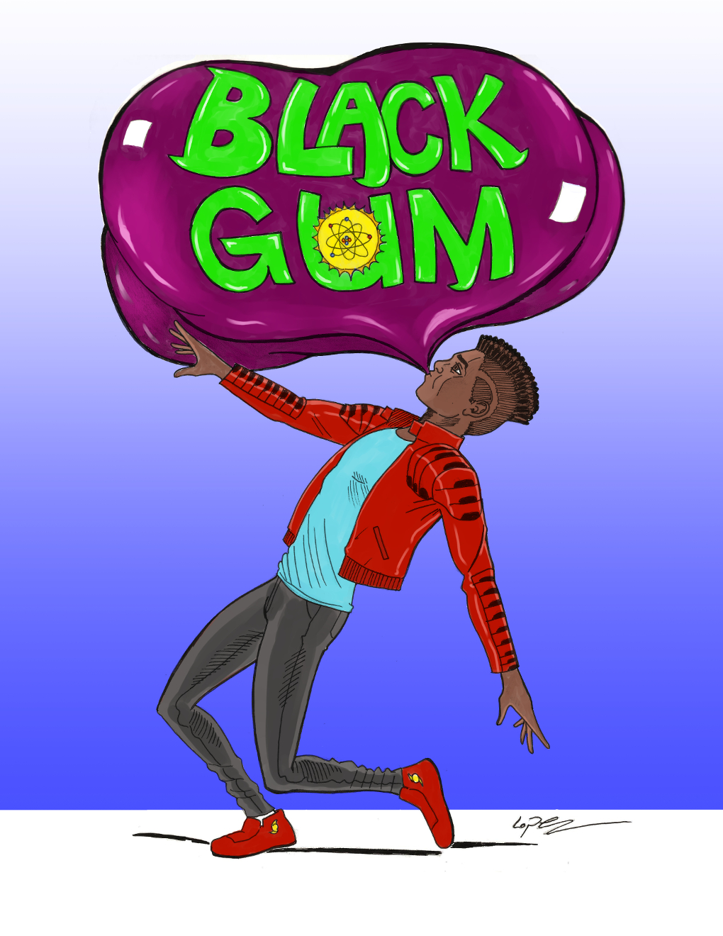 Black Gum Issue 1 Cover Art